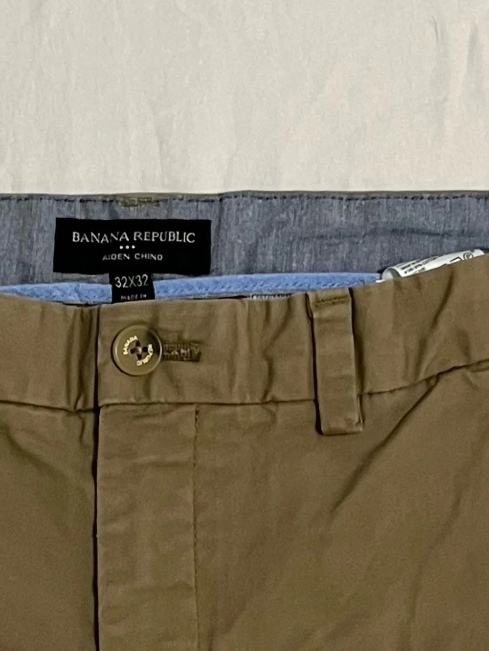 Banana Republic Olive/Tan Chino Pants